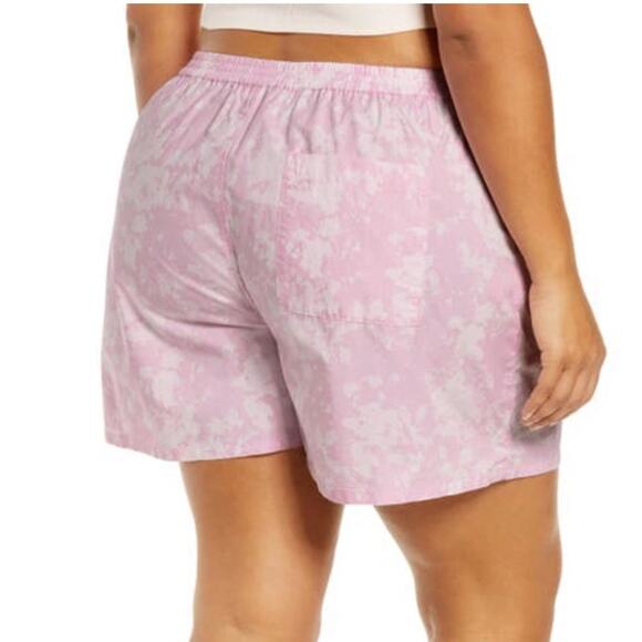 bp Pink Soft Splash Athletic Shorts Size M - Picture 2 of 6